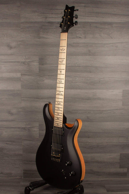 PRS CE24 Dustie Waring Signature, Hardtail - Black Top / Natural back s#0354137