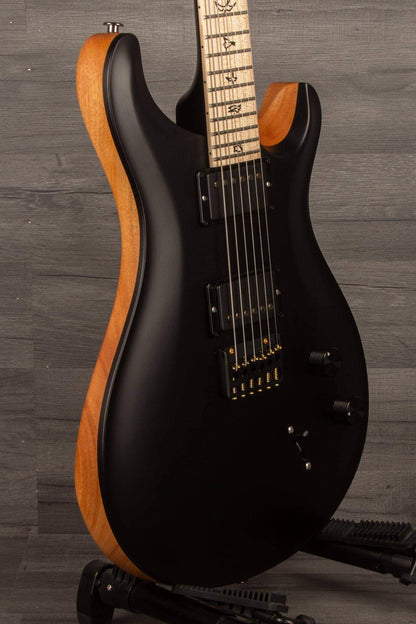 PRS CE24 Dustie Waring Signature, Hardtail - Black Top / Natural back s#0354137