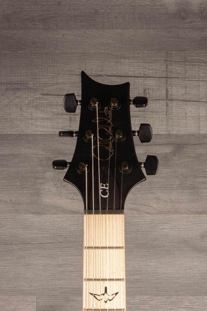 PRS CE24 Dustie Waring Signature, Hardtail - Black Top / Natural back s#0354137