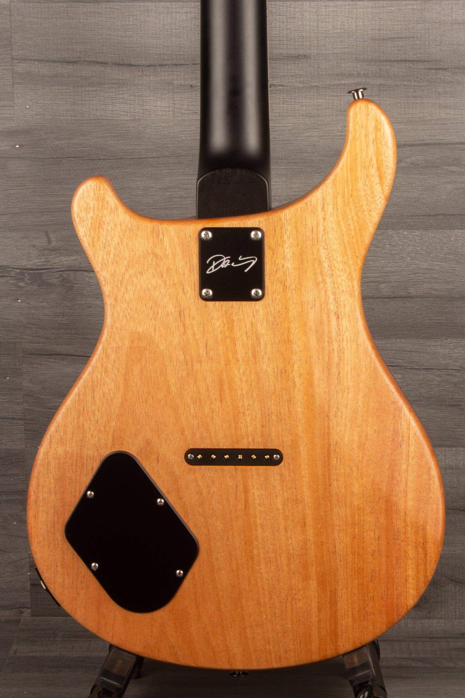 PRS CE24 Dustie Waring Signature, Hardtail - Black Top / Natural back s#0354137