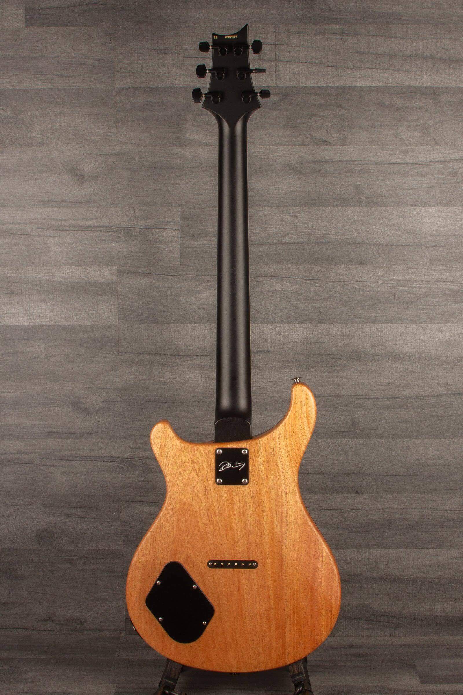 PRS CE24 Dustie Waring Signature, Hardtail - Black Top / Natural back s#0354137