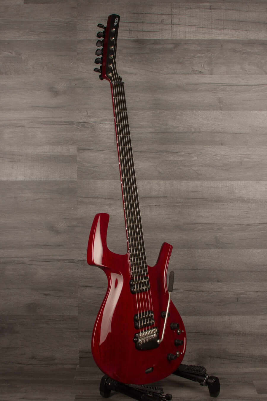 USED - 1998 Parker Fly Classic - Transparent Red - MusicStreet