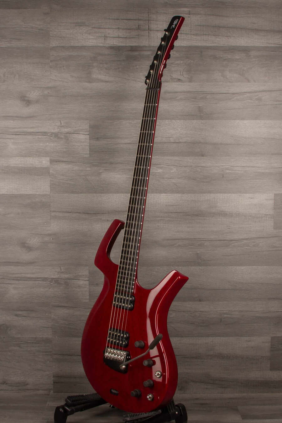 USED - 1998 Parker Fly Classic - Transparent Red - MusicStreet