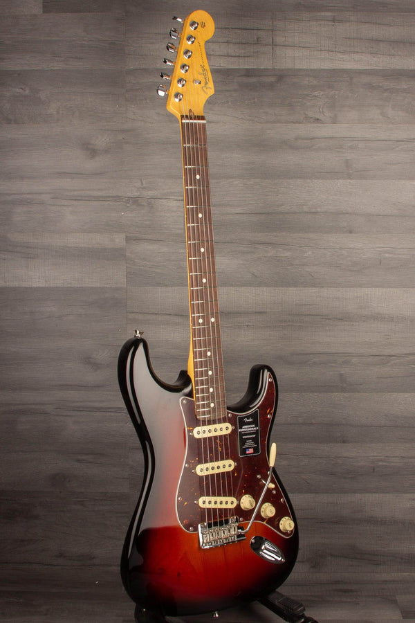 Fender American Professional II Stratocaster - Sunburst - Rosewood - MusicStreet