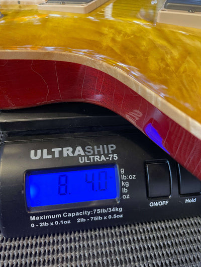 Patrick James Eggle Macon Carved Top - Lemon Burst s#30848