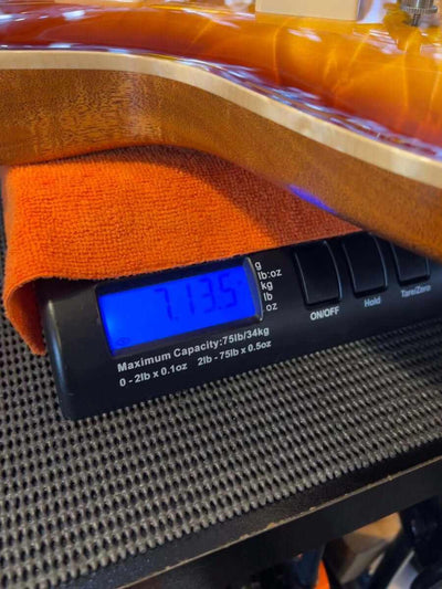 Patrick James Eggle Macon Carved Top - Tea Burst #30851