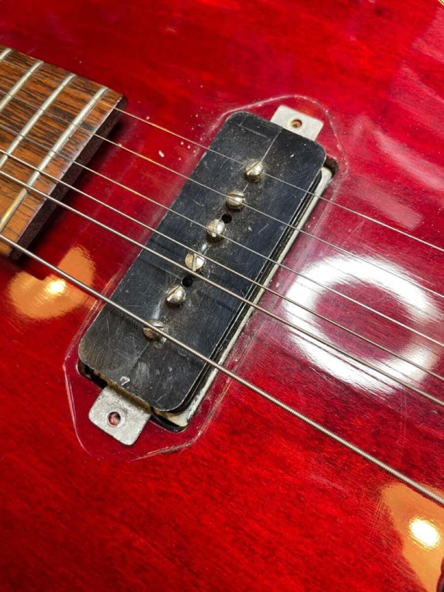 USED - Gibson ES125Td 1957 Cherry (Gibson Factory Refinish Circa 1965) #U308014 - MusicStreet