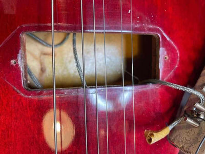 USED - Gibson ES125Td 1957 Cherry (Gibson Factory Refinish Circa 1965) #U308014