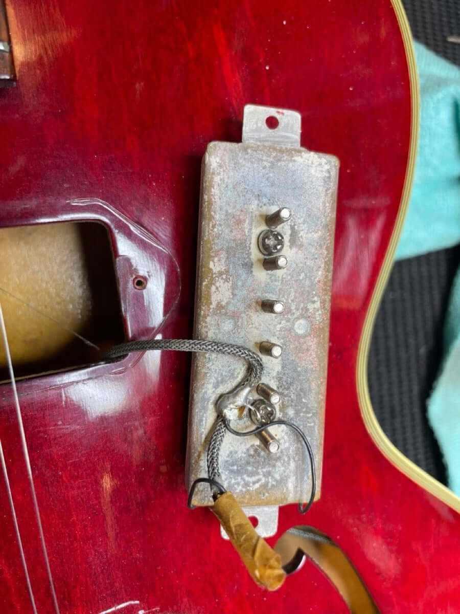 USED - Gibson ES125Td 1957 Cherry (Gibson Factory Refinish Circa 1965) #U308014