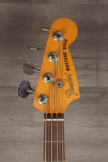 Fender JMJ Signature Roadworn Mustang Bass Guitar - Black