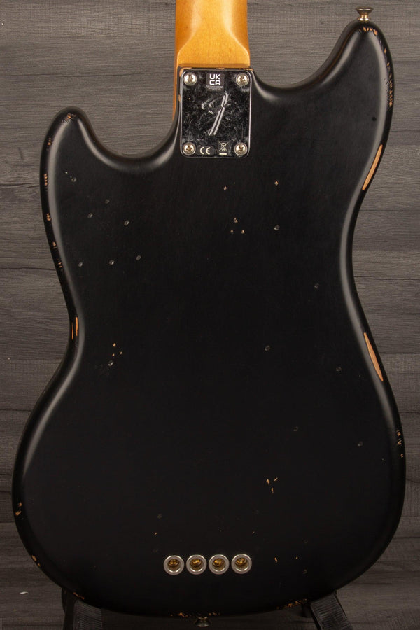 Fender JMJ Signature Roadworn Mustang Bass - Black - MusicStreet
