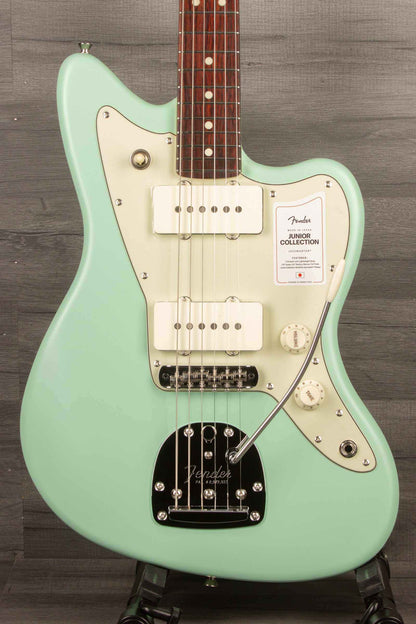 Fender - Made in Japan Junior Collection Jazzmaster®, Rosewood Fingerboard, Satin Surf Green