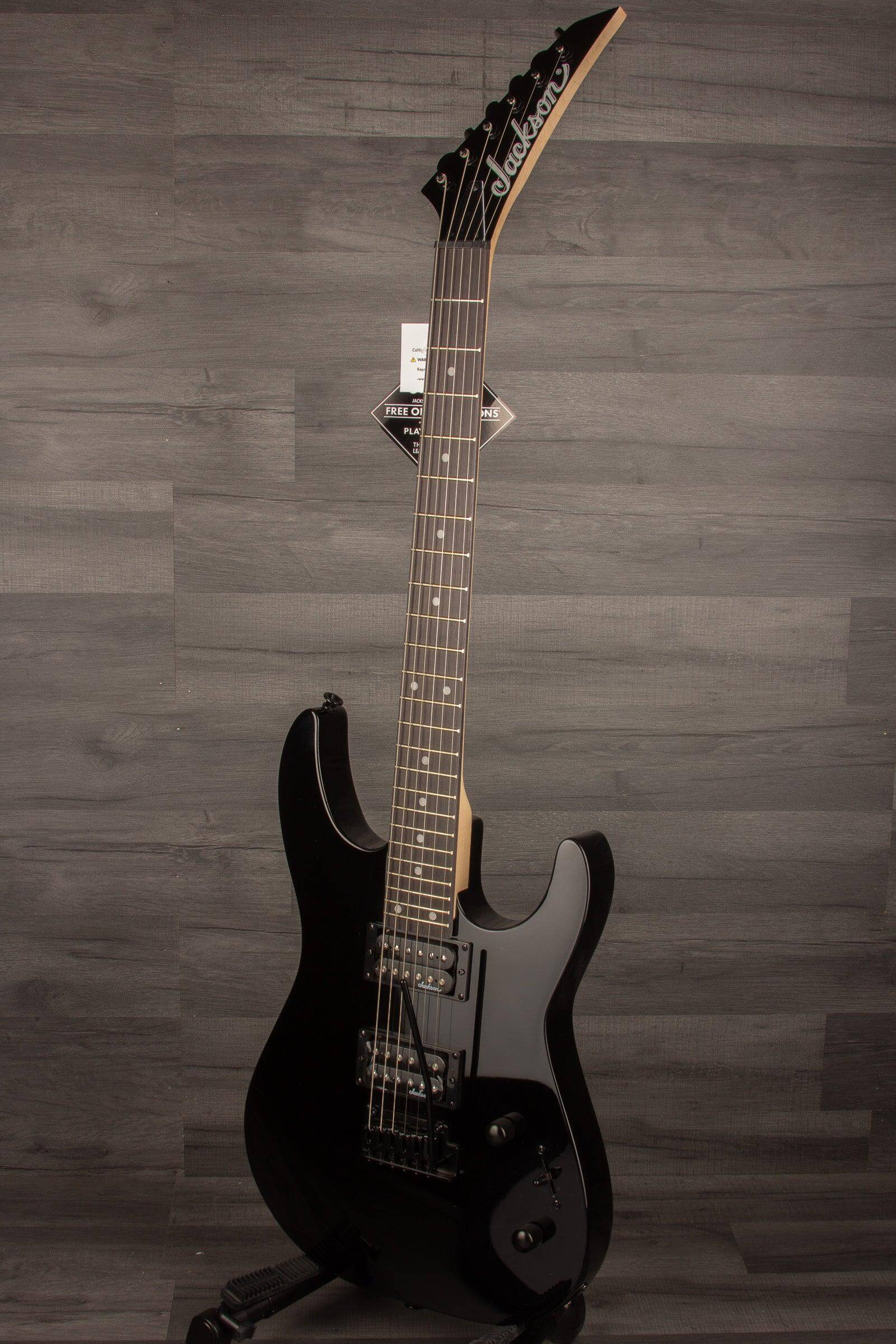 Jackson JS Series Dinky™ JS12, Amaranth Fingerboard, Black - MusicStreet