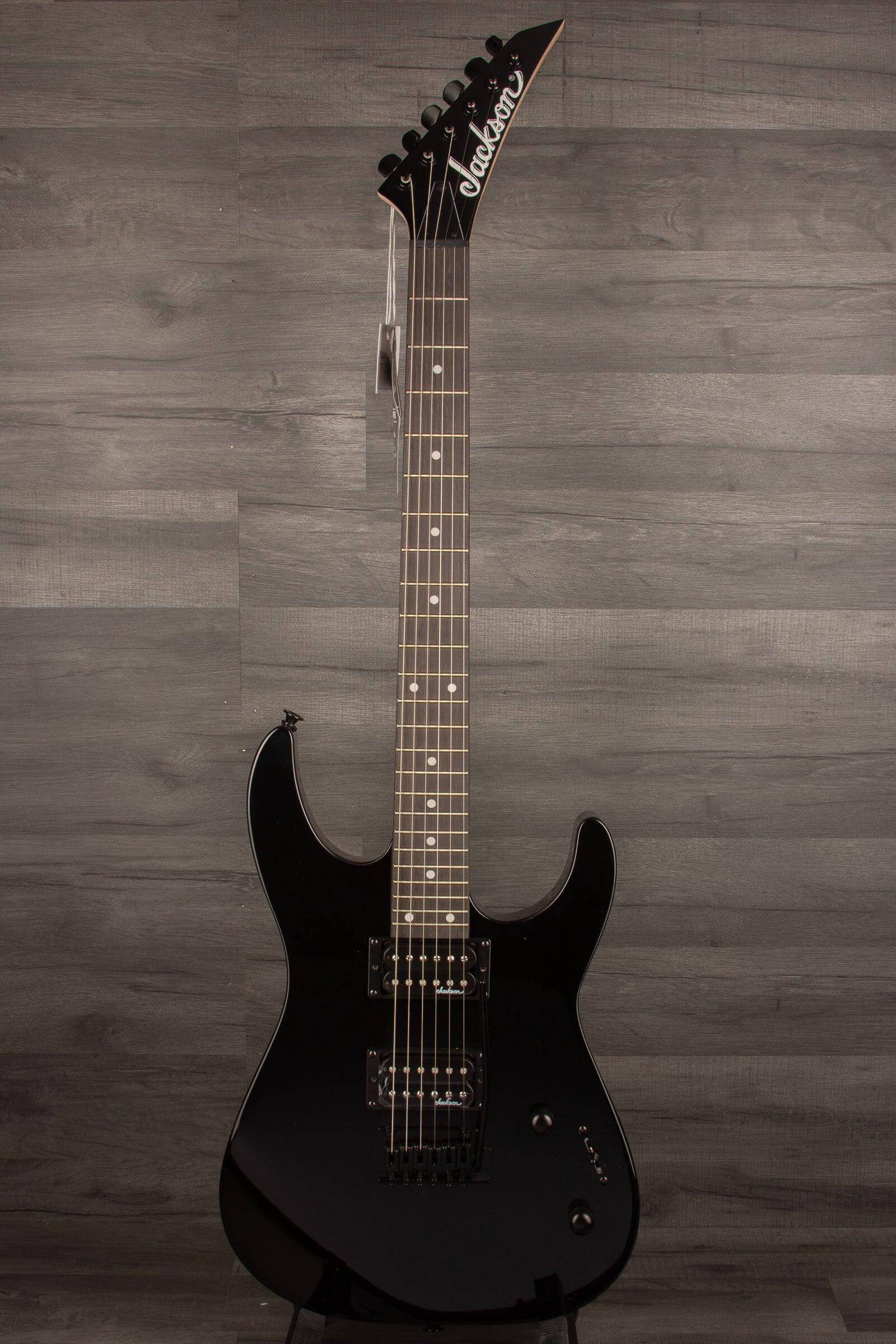 Jackson JS Series Dinky™ JS12, Amaranth Fingerboard, Black - MusicStreet