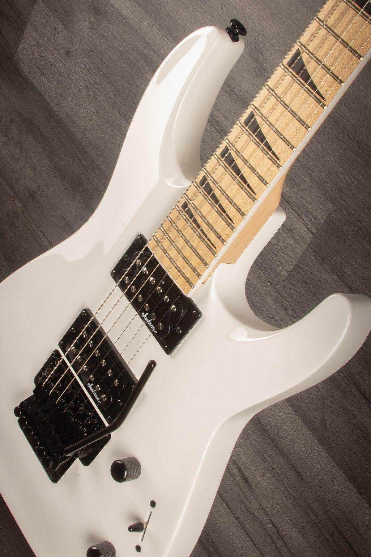 Jackson JS Series Dinky™ Arch Top JS32 DKAM Electric Guitar, Maple Fingerboard - Snow White