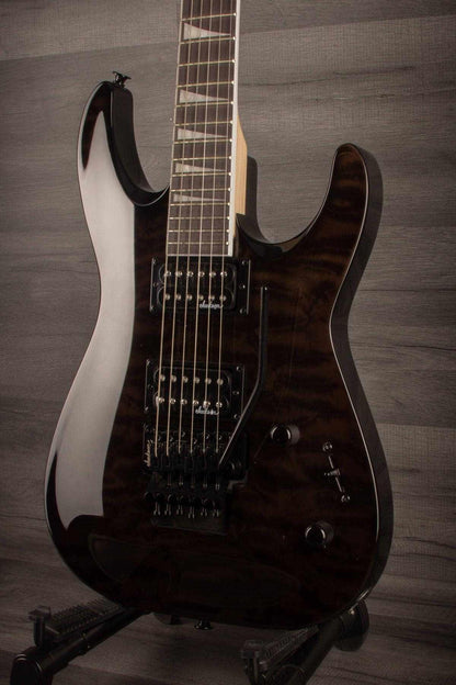 Jackson JS Series Dinky™ Arch Top JS32Q DKA Electric Guitar - Transparent Black
