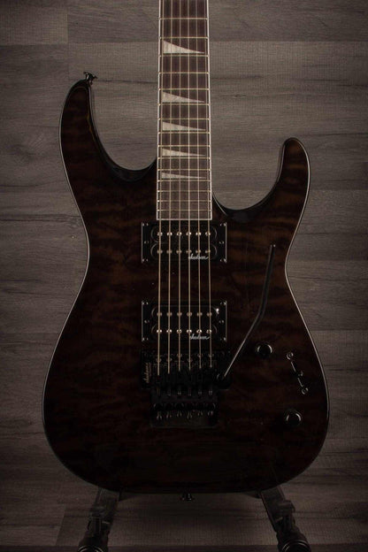 Jackson JS Series Dinky™ Arch Top JS32Q DKA Electric Guitar - Transparent Black