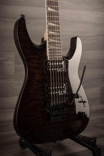 Jackson JS Series Dinky™ Arch Top JS32Q DKA Electric Guitar - Transparent Black