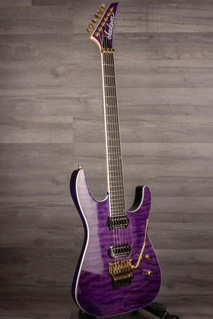Jackson Pro Series Soloist™ SL2Q MAH Trans Purple