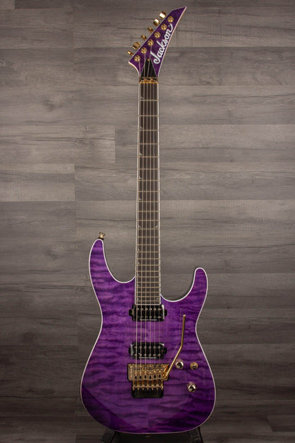 Jackson Pro Series Soloist™ SL2Q MAH Trans Purple