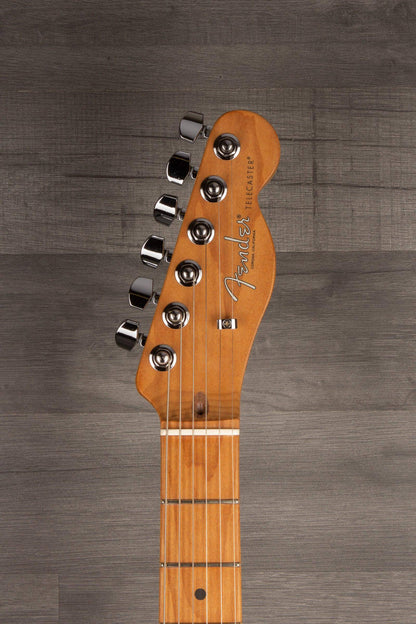 Fender Limited Edition American Professional II Telecaster® Electric Guitar, Roasted Maple Fingerboard - Shoreline Gold
