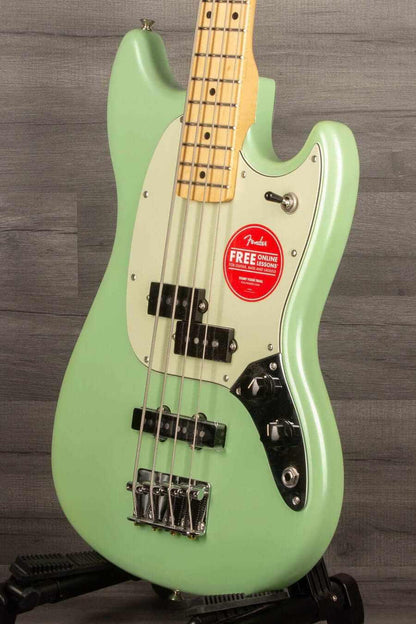 Fender Ltd Edition Player Mustang® PJ Bass Guitar - Surf Pearl