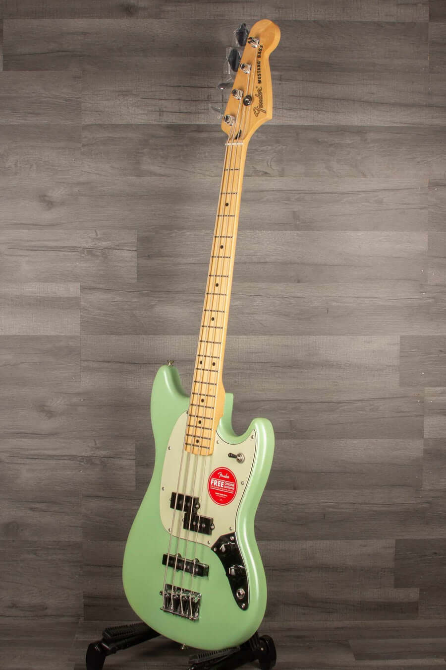 Fender Ltd Edition Player Mustang®  PJ Bass - Surf Pearl - MusicStreet