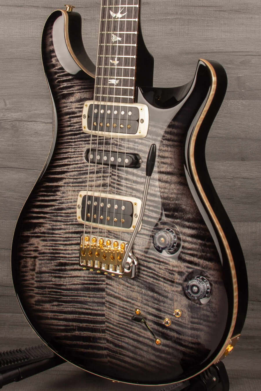 PRS Modern Eagle V - Charcoal Burst 10 Top s#0357641 - MusicStreet