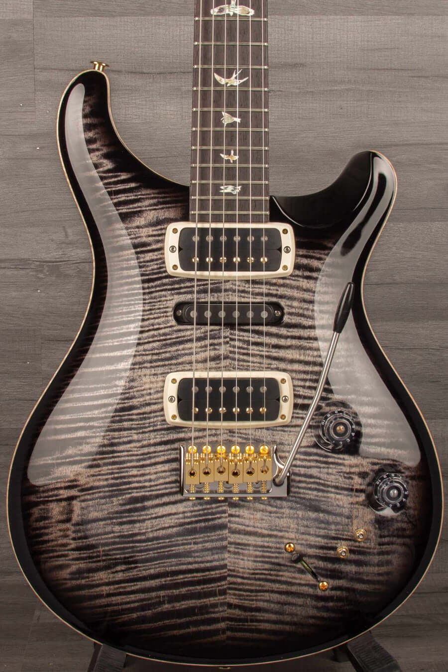 PRS Modern Eagle V - Charcoal Burst 10 Top s#0357641 - MusicStreet