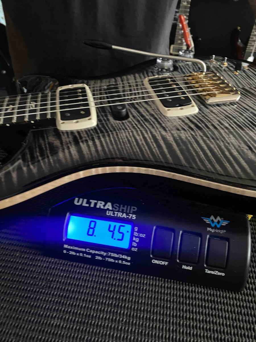 PRS Modern Eagle V - Charcoal Burst 10 Top