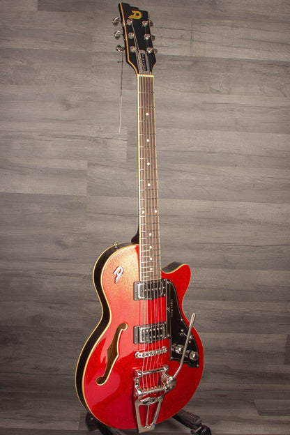 Duesenberg Starplayer TV Electric Guitar - Red Sparkle (Includes Hard Case)