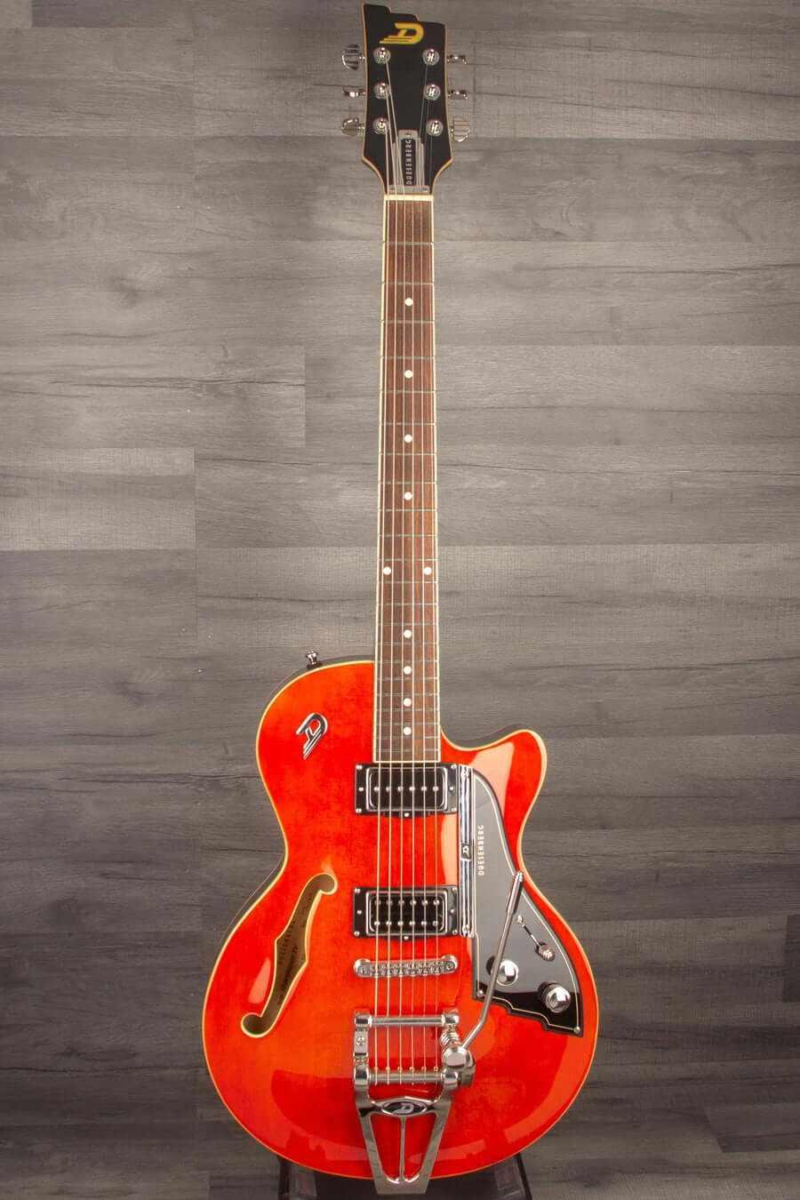 Duesenberg Starplayer TV Electric Guitar - Vintage Orange (Includes Hard Case)