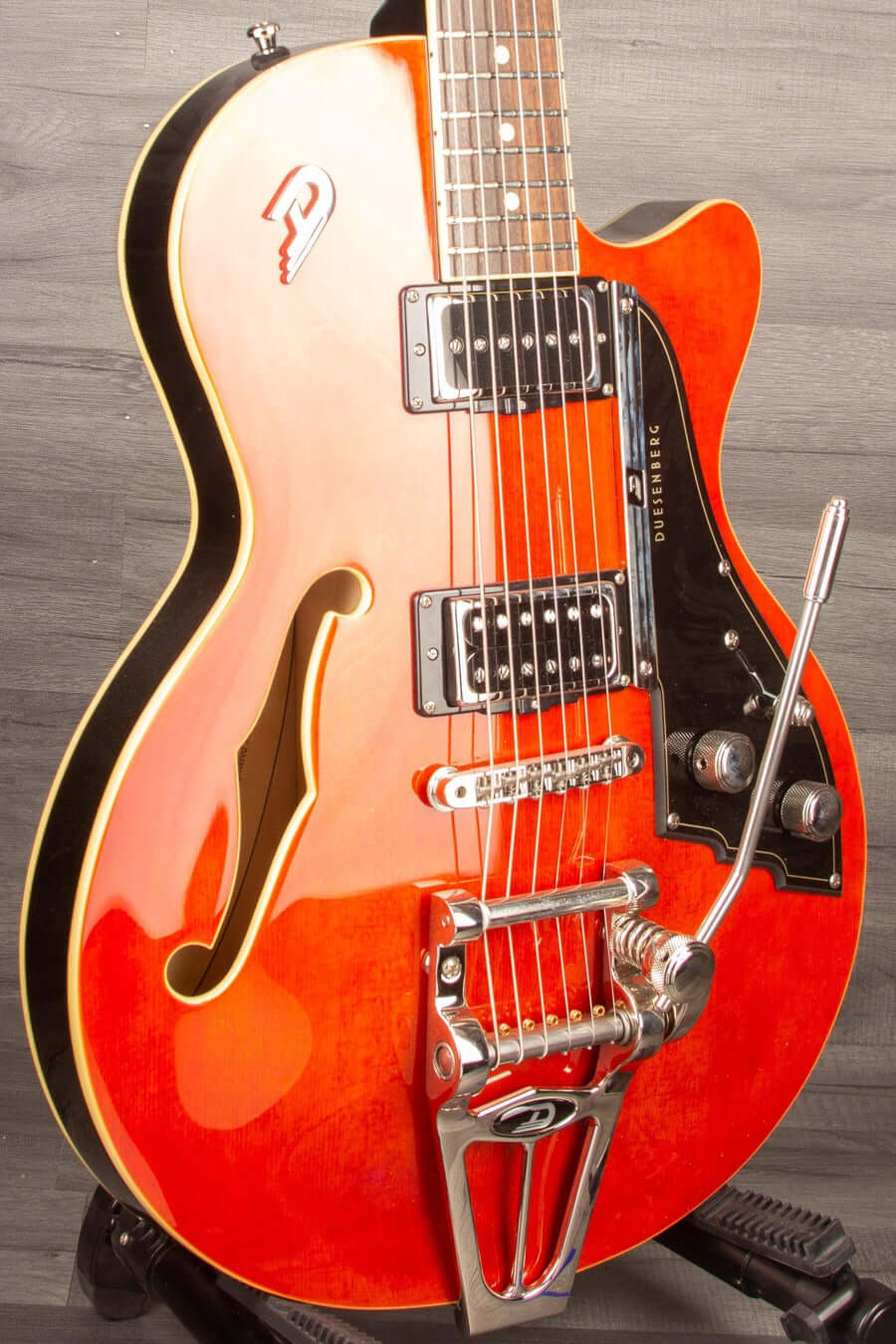 Duesenberg Starplayer TV Electric Guitar - Vintage Orange (Includes Hard Case)