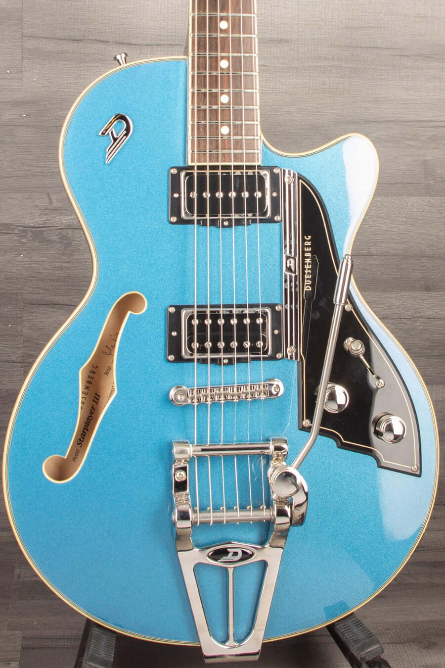 Duesenberg Starplayer TV Electric Guitar - Narvik Blue inc Hard case