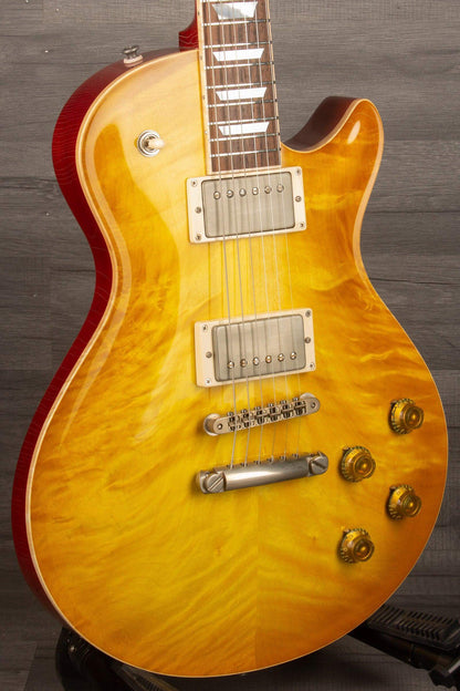 Patrick James Eggle Macon Carved Top - Lemon Burst s#30848