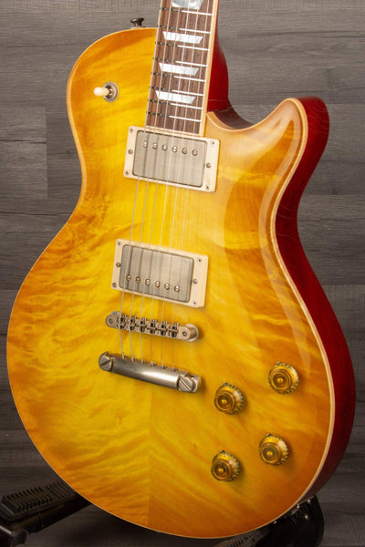 Patrick James Eggle Macon Carved Top - Lemon Burst s#30848