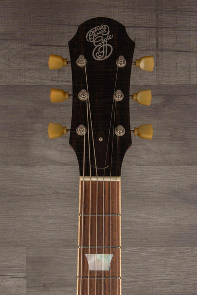 Patrick James Eggle Macon Carved Top - Lemon Burst s#30848