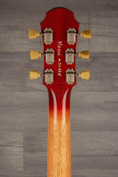 Patrick James Eggle Macon Carved Top - Lemon Burst s#30848