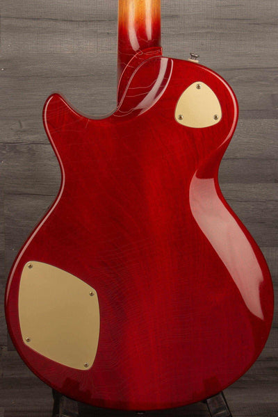 Patrick James Eggle Macon Carved Top - Lemon Burst s#30848