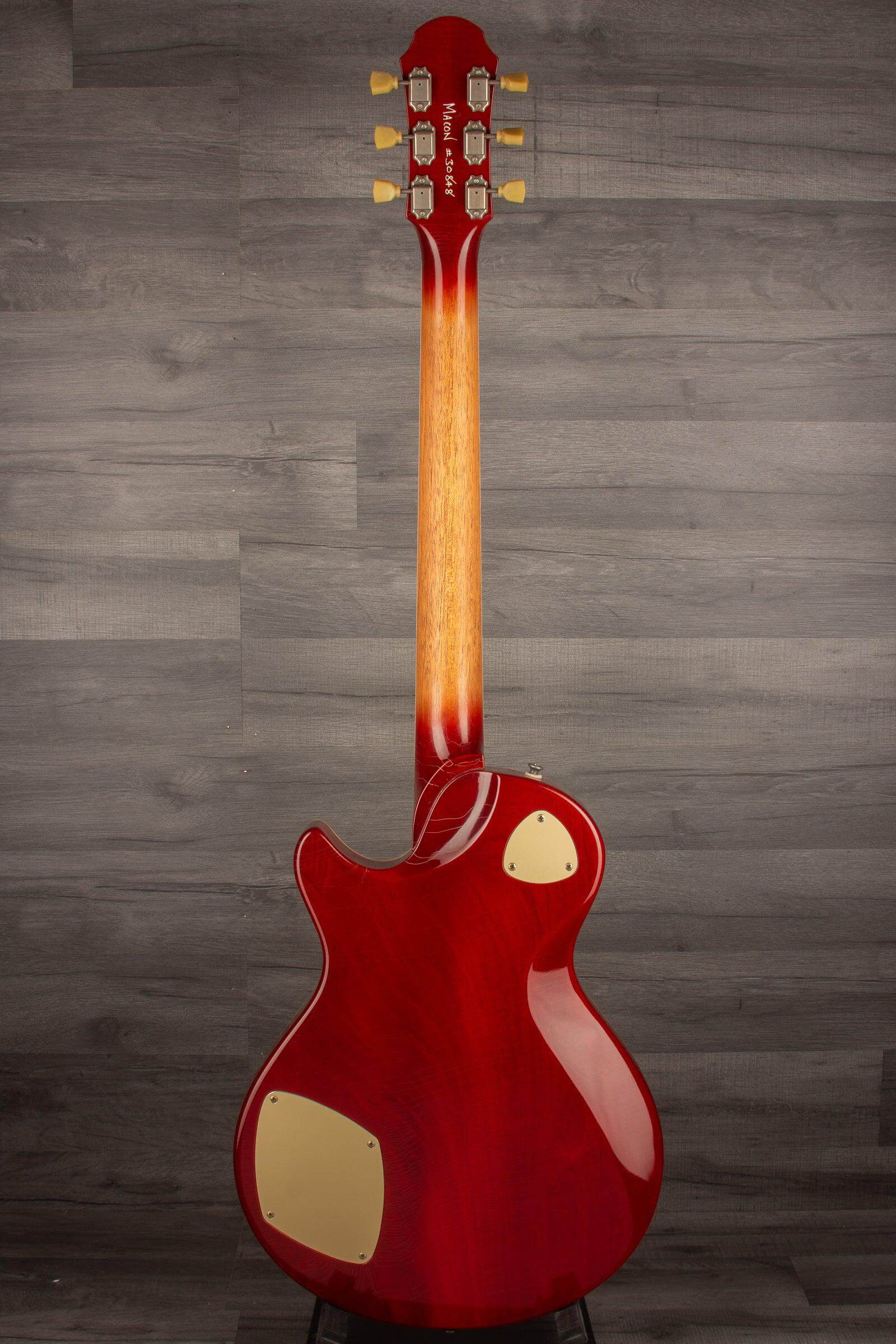Patrick James Eggle Macon Carved Top - Lemon Burst s#30848