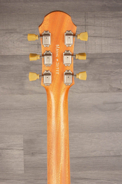 Patrick James Eggle Macon Carved Top - Semi Blue Burst s#30978