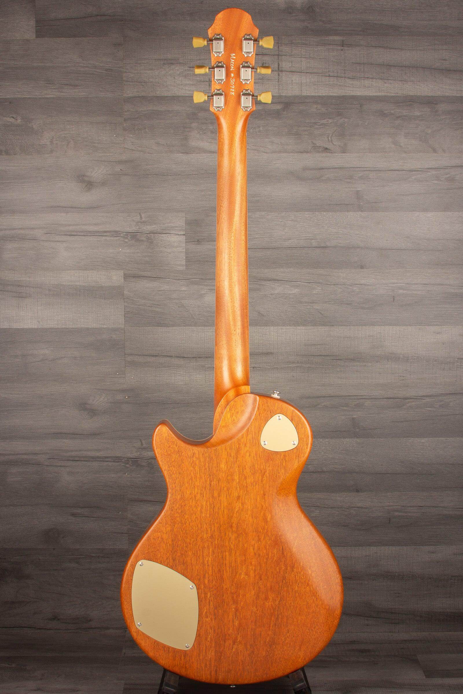 Patrick James Eggle Macon Carved Top - Semi Blue Burst s#30978