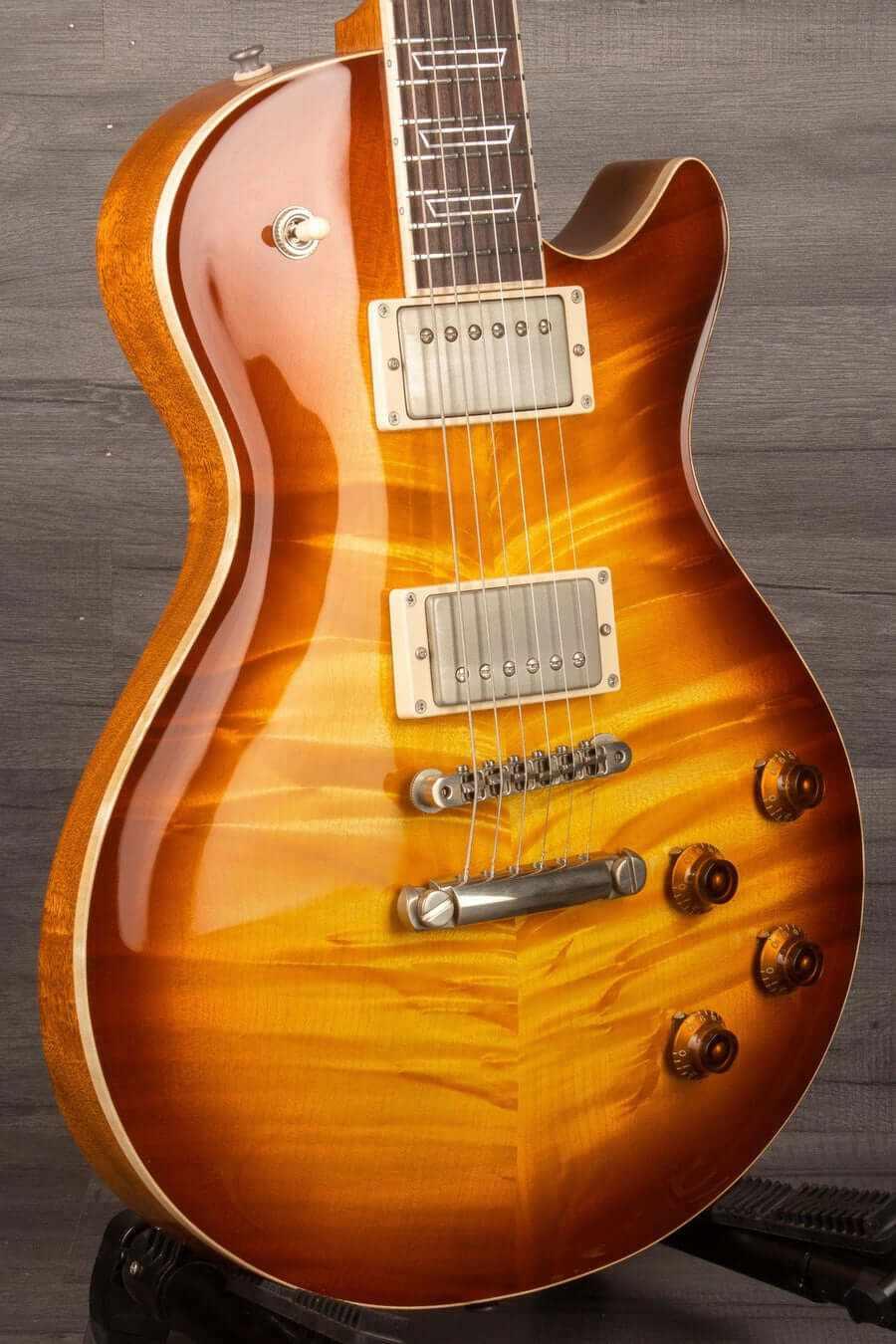 Patrick James Eggle Macon Carved Top - Tea Burst #30851