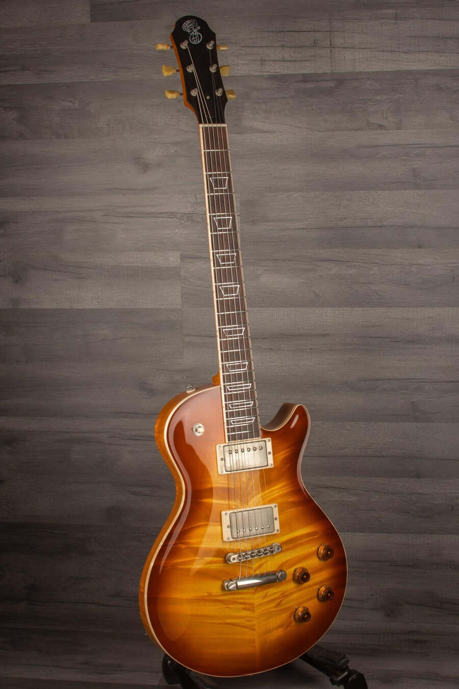 Patrick James Eggle Macon Single Tea Burst #30851 - MusicStreet