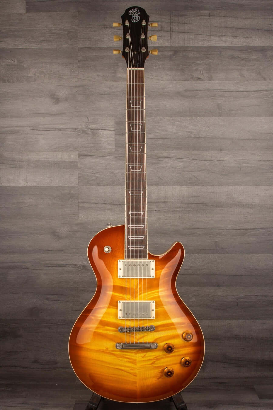 Patrick James Eggle Macon Single Tea Burst #30851 - MusicStreet