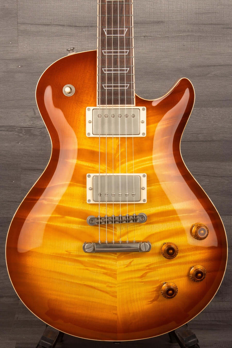 Patrick James Eggle Macon Single Tea Burst #30851 - MusicStreet