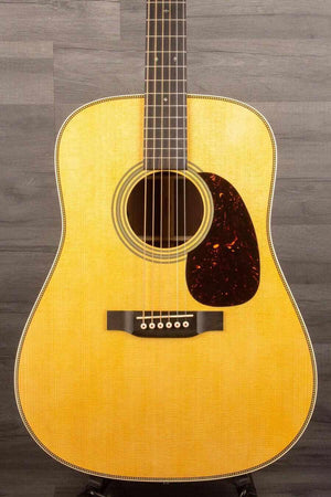 Martin HD-28E Fishman Aura VT Enhanced - Acoustic Guitar - Set Up by MusicStreet