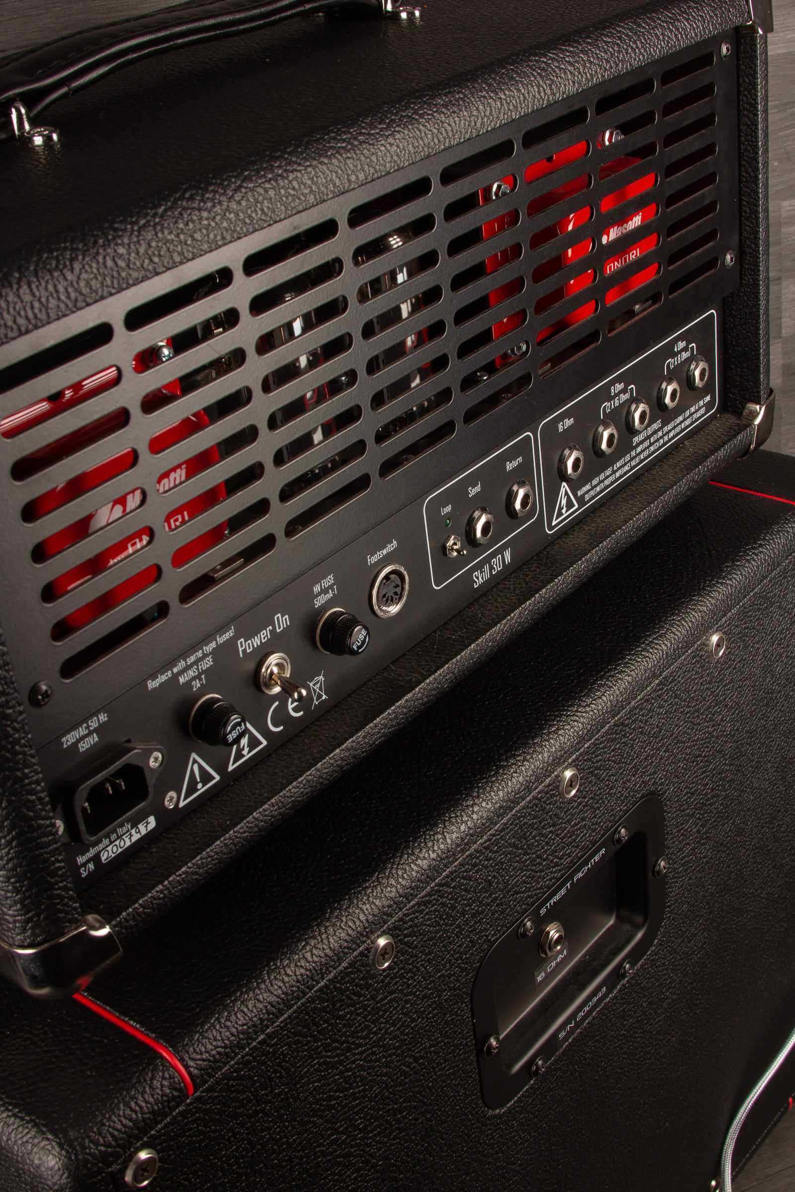 USED - Mezzabarba Skill 30w Head & v30 loaded Streetfighter 1x12 Cab