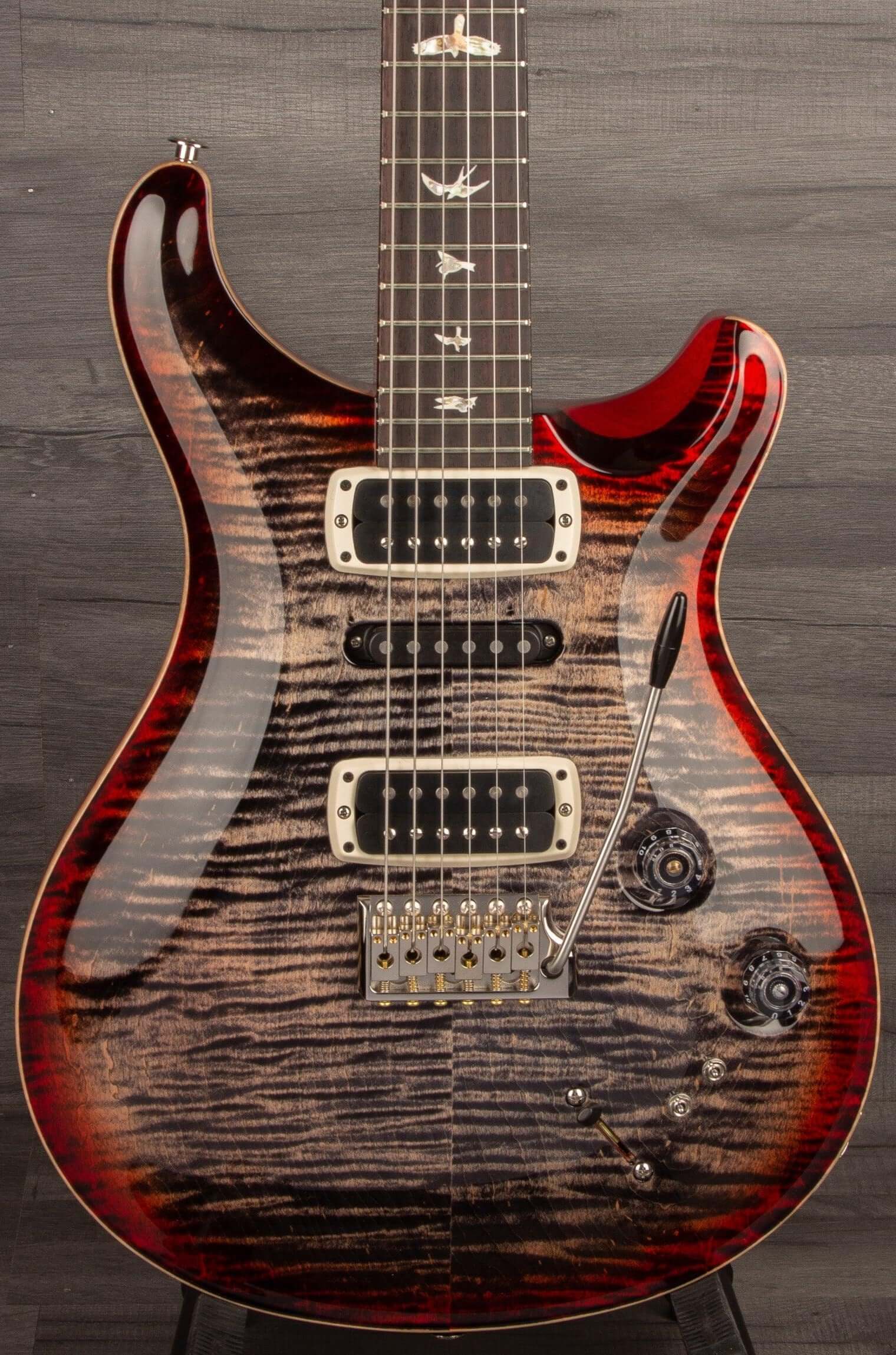 PRS Modern Eagle V - Charcoal Cherry Burst