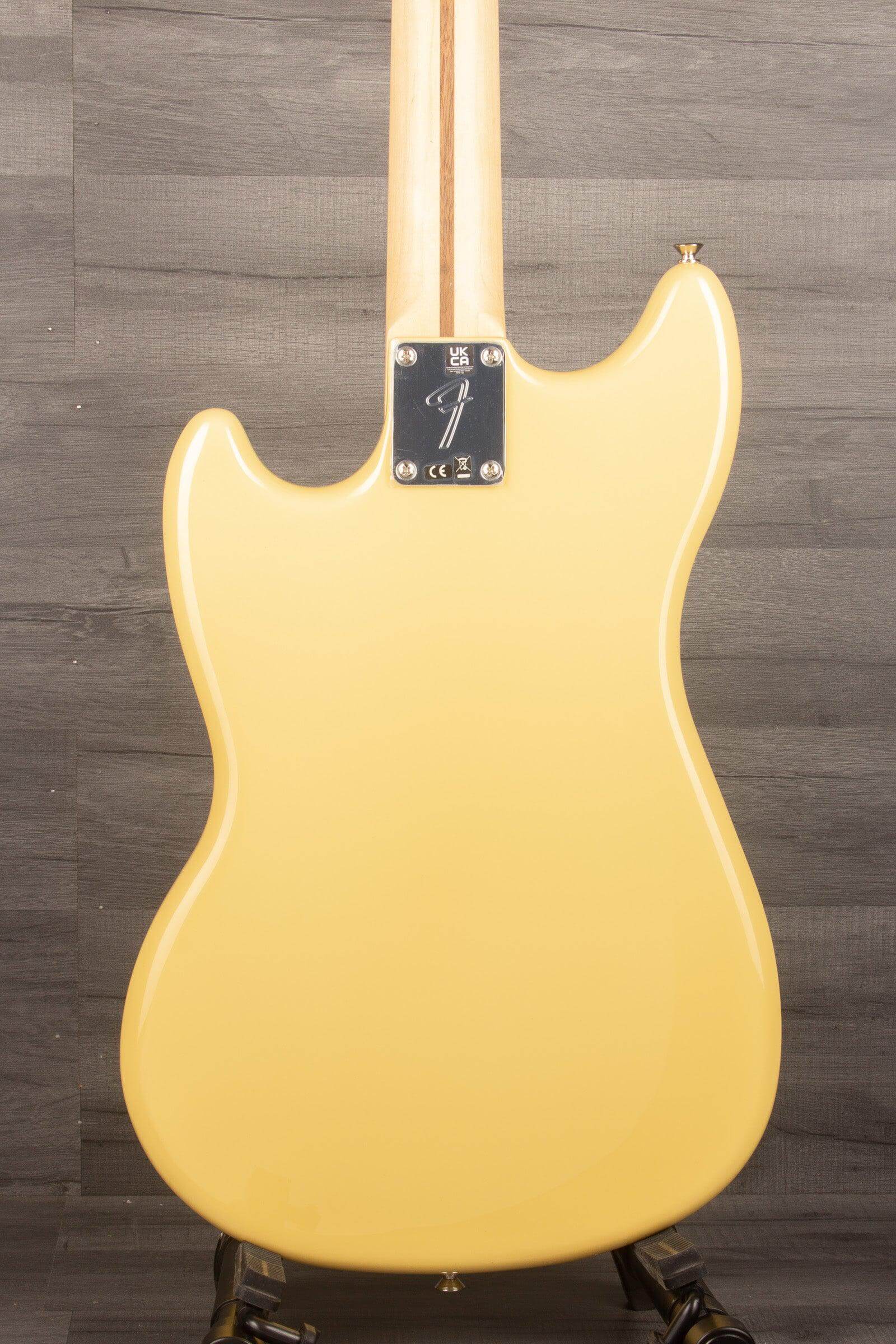 Fender Special Edition Mustang PJ Bass - Buttercream with Maple Fingerboard | MusicStreet